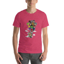 Load image into Gallery viewer, Marvel superheroes art ballon Unisex T-Shirt