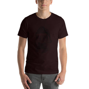 Hippo christmas hat art Unisex T-Shirt